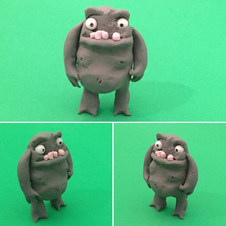 Фигурки из пластилина на Хэллоуин