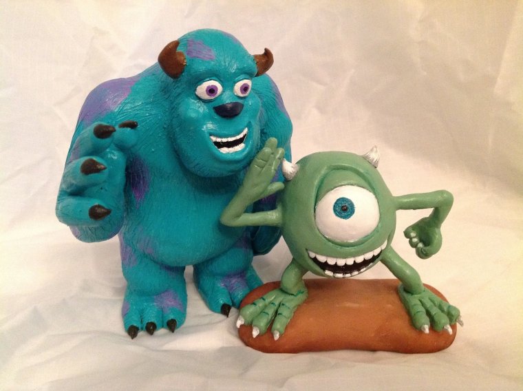 Монстры из пластилина для детей