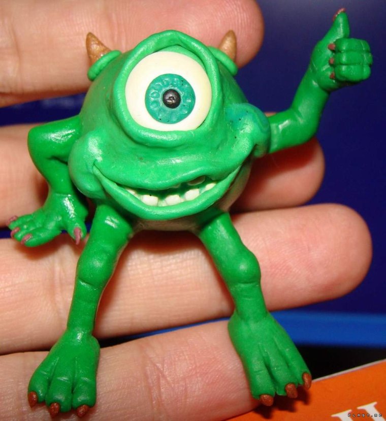 Монстры из пластилина страшные