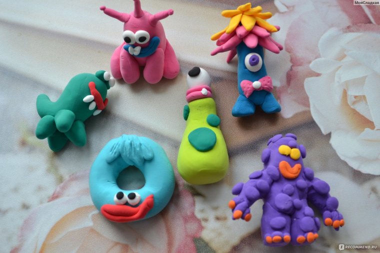 Залипаки пластилиновые