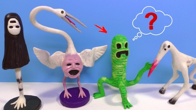 Амонг АС пластилин фигурки