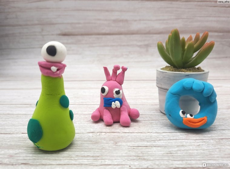 Пластилин залипаки Hey Clay монстры