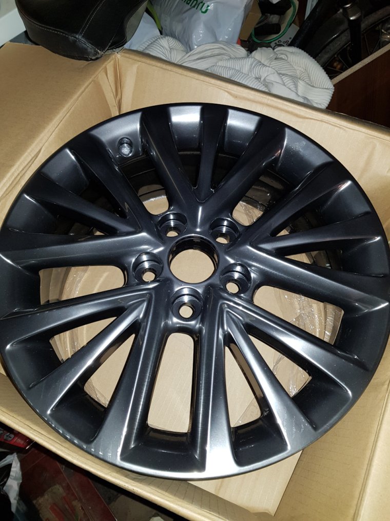 Диски Тойота Камри 55 графит