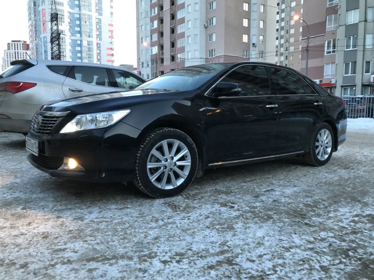 Колеса r17 Тойота Камри 50 черная