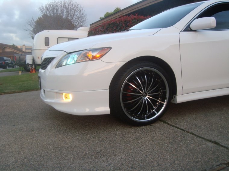 Камри 2008 хромовые диски