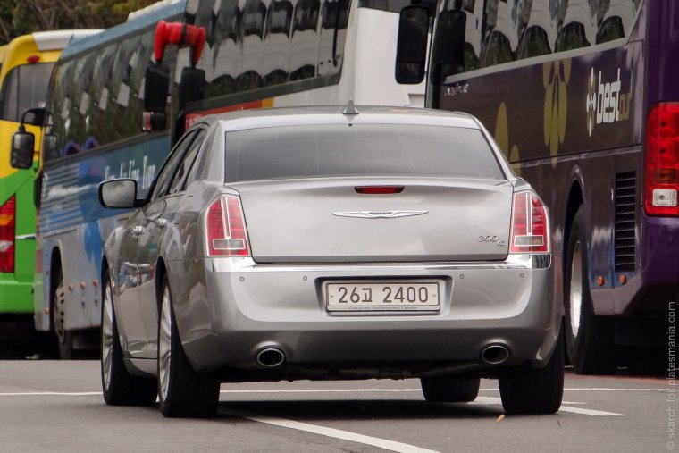 Номерные знаки Южной Кореи