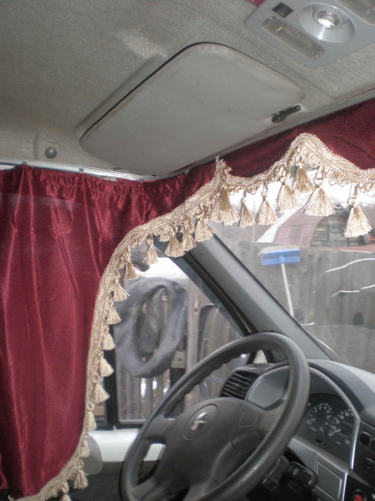 Шторки на Газель Некст фермер