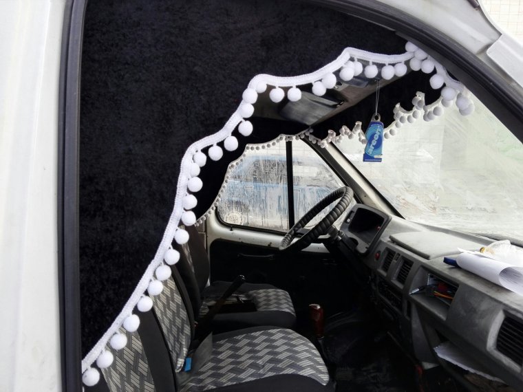 Ламбрекены на Газель 3302 фермер