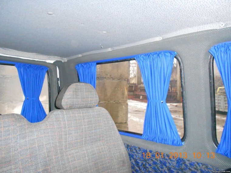 Ford Transit 2000 обивка салона