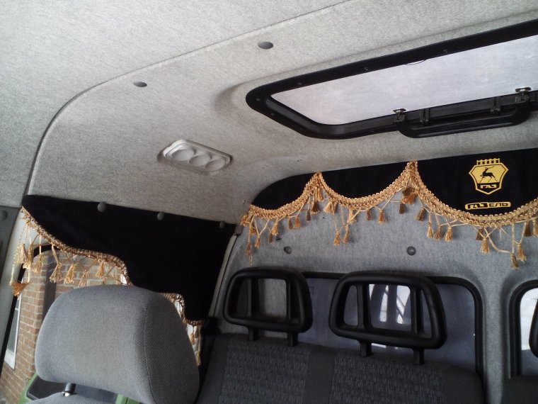 Шторки на Газель Некст фермер