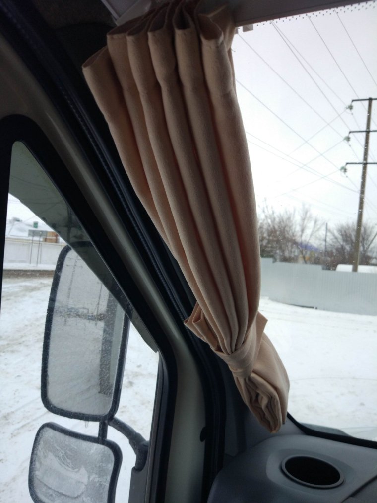 Шторки в кабину Газель Некст