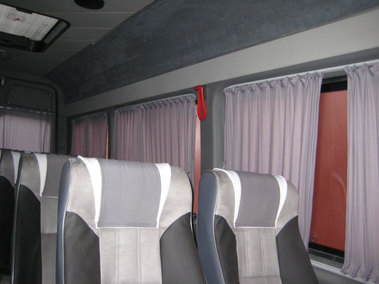 Шторы в микроавтобус Форд Транзит