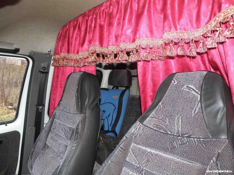 Шторки задние УАЗ фермер