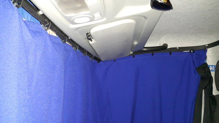 Шторки в Газель Некст в салон