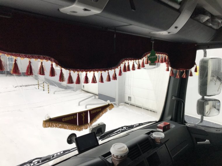 Шторки в кабину на ман 460