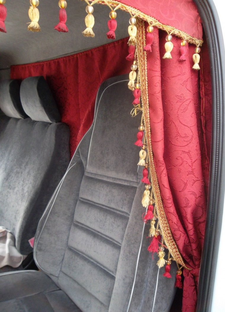 Шторки салона Газель