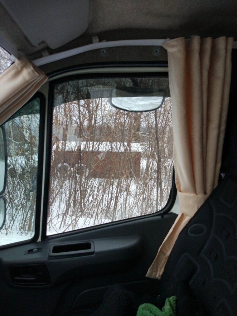 Шторки в кабину газон Некст