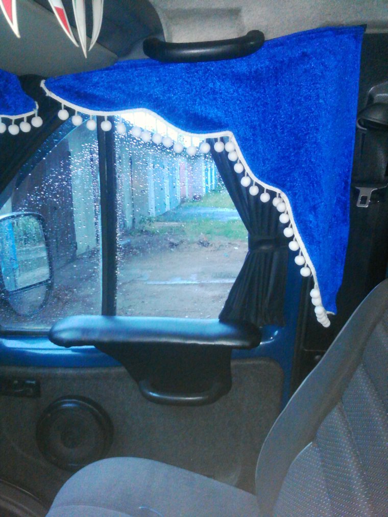 Шторки на Газель фермер боковые