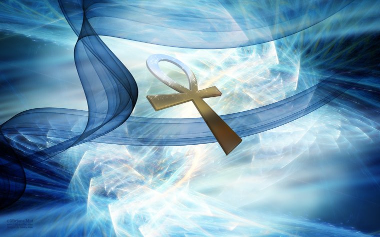 Крест анх обои