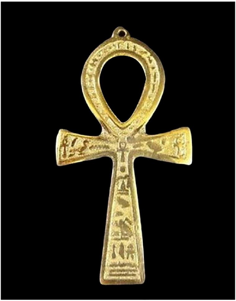 Египетский крест анкх золотой