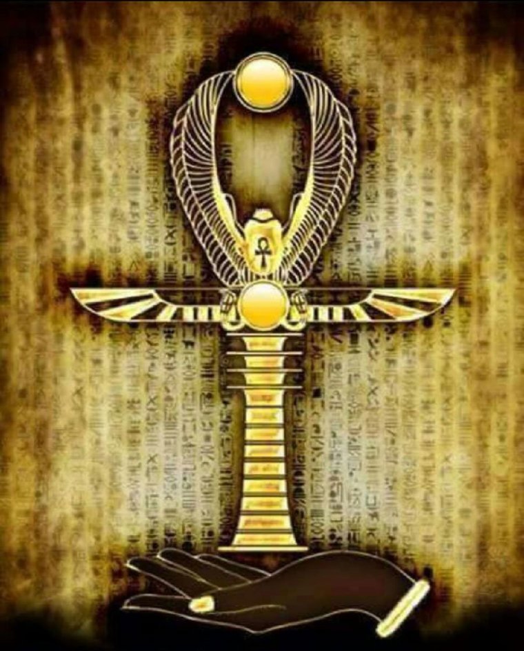 Крест анкх вектор