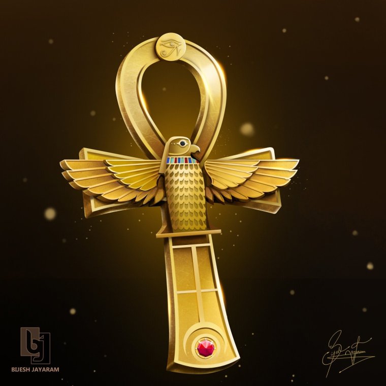 Крест анкх Эстетика