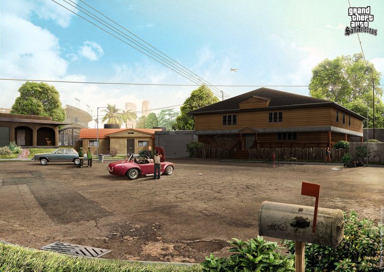 Улицы Гроув стрит HD