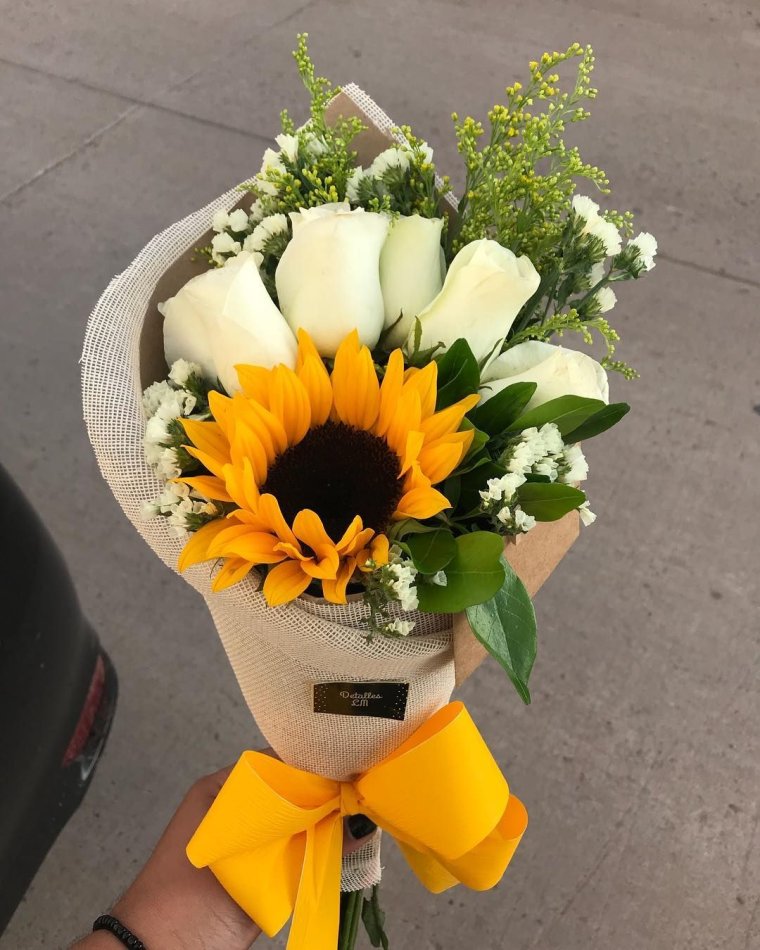 Пестрый букет