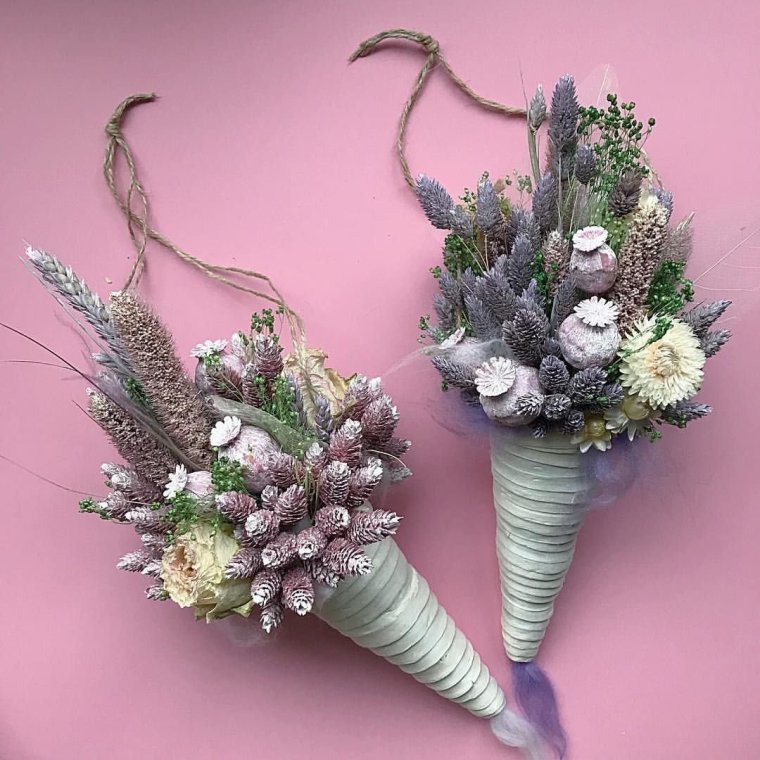 Необычные съедобные букеты