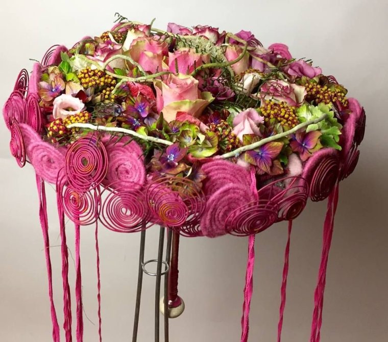 Цветы на бумаге