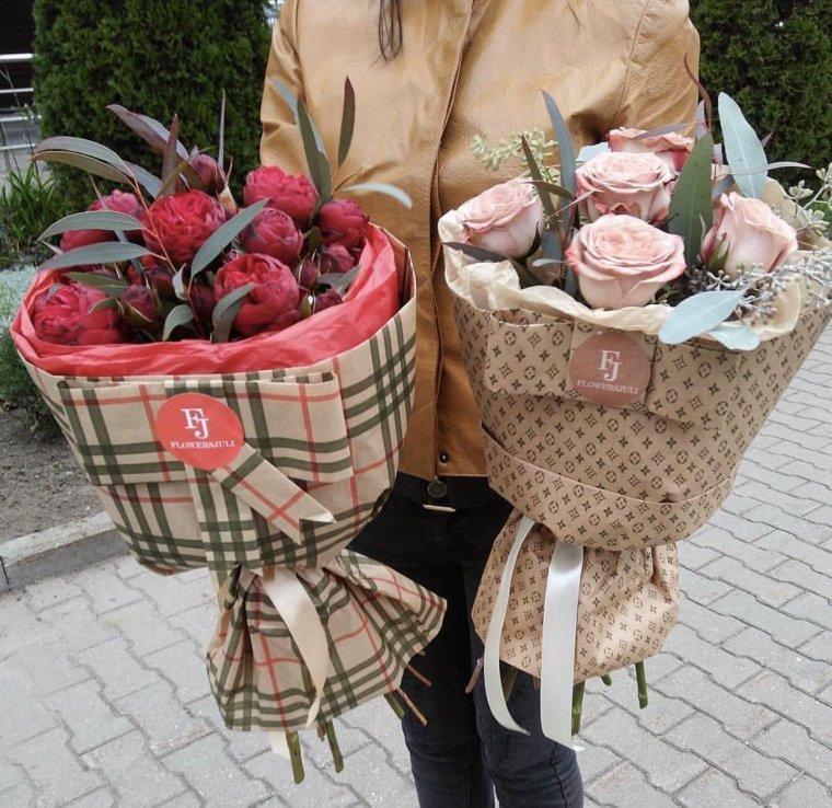 Колхозные букеты