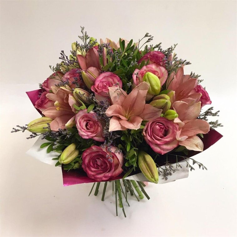 Колхозный букет роз