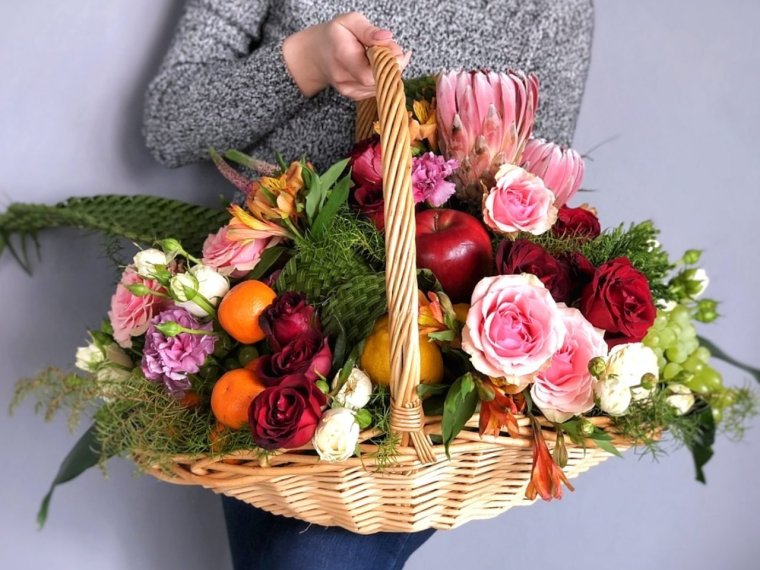 Съедобный букет