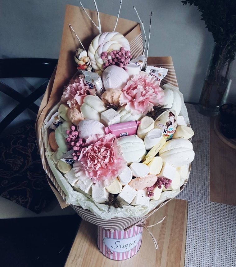 Букет невесты "протея"