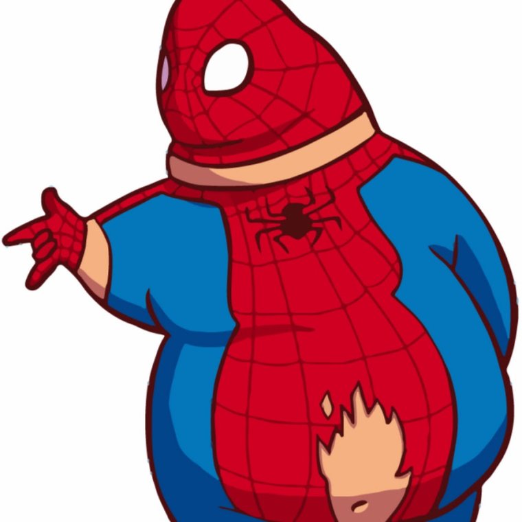 Толстый человек паук