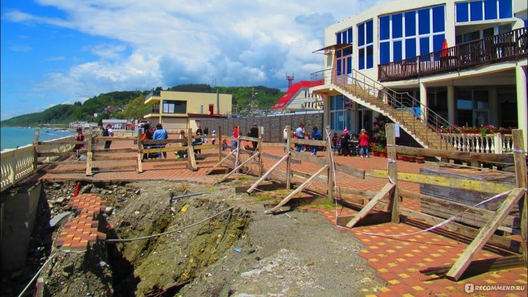 Набережная в Лоо 2021 сейчас