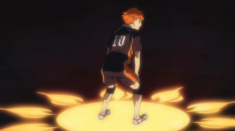 Маленький гигант волейбол лицо Манга