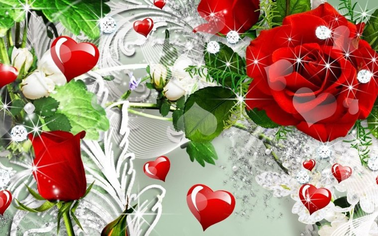 Обложка сообщества цветы