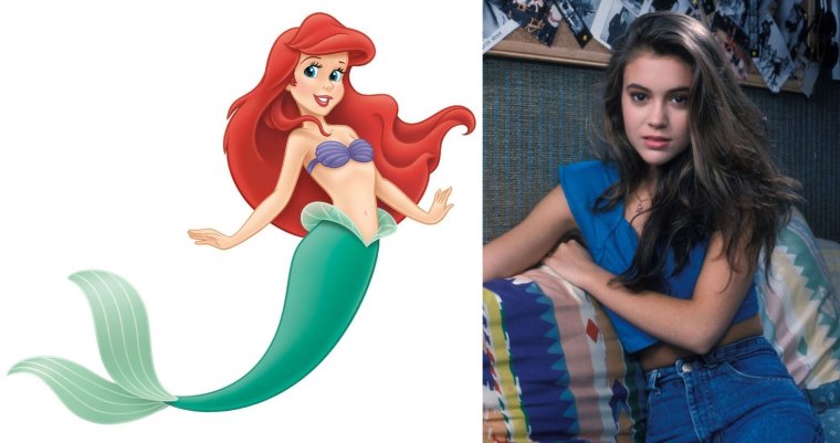 Русалочка Ариель герои мультика