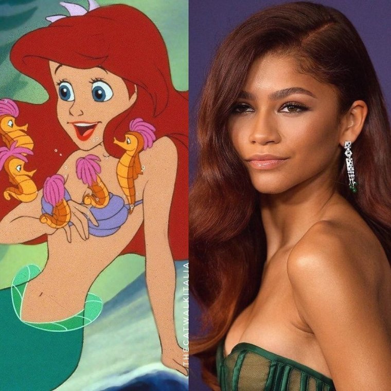 Современные принцессы Диснея Ариэль