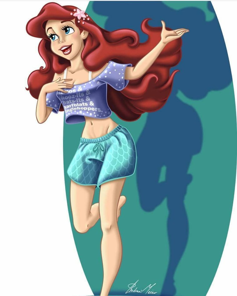 Современные принцессы Disney Ариэль