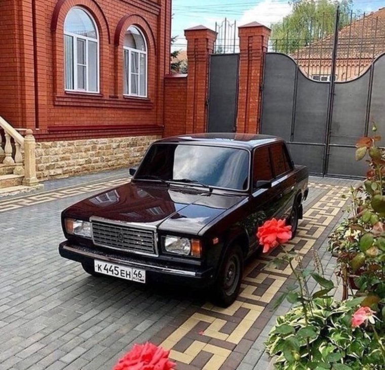 Опен стайл ВАЗ 2107 чёрная