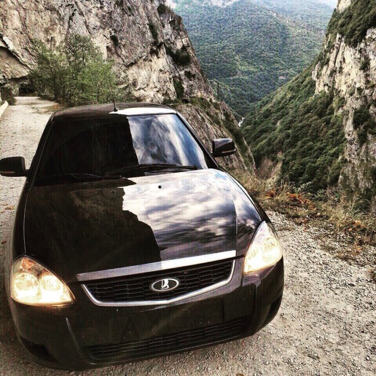 Приора в горах