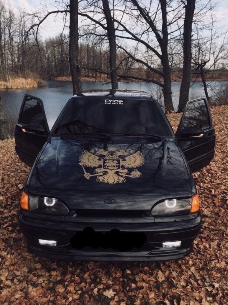 ВАЗ 2107 опер стайл черная