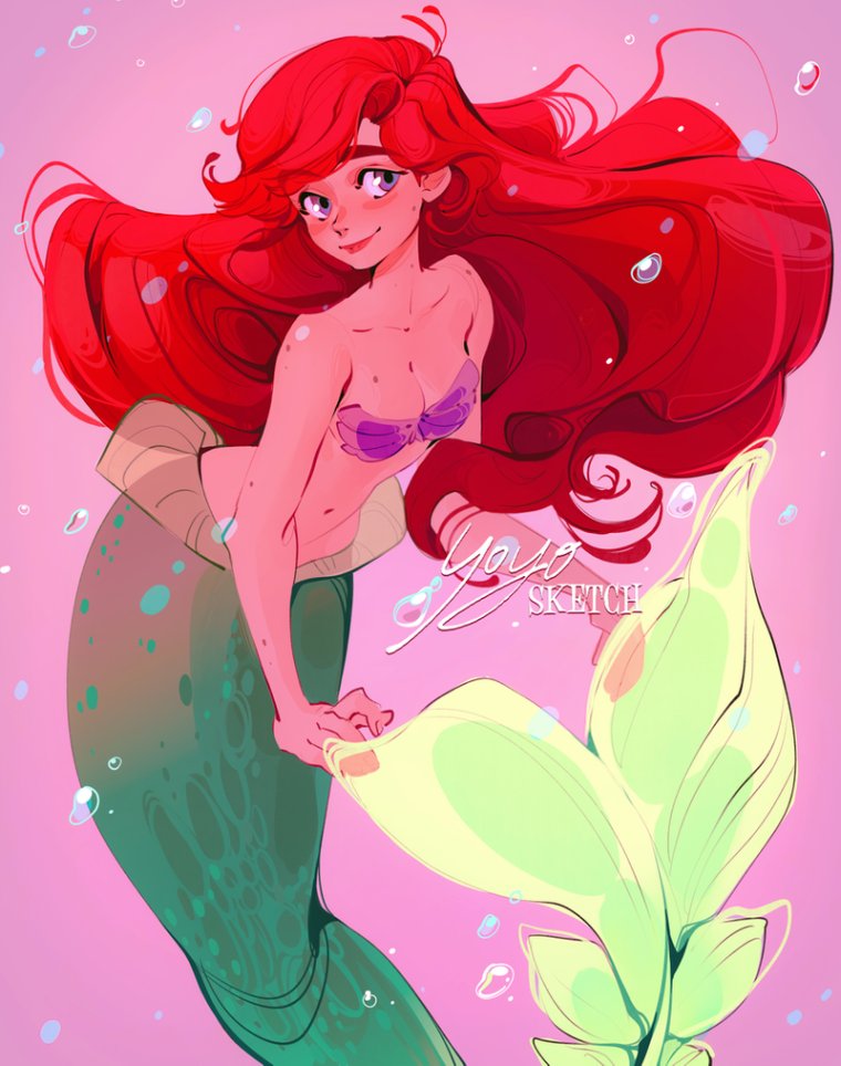 Современные принцессы Disney Ариэль