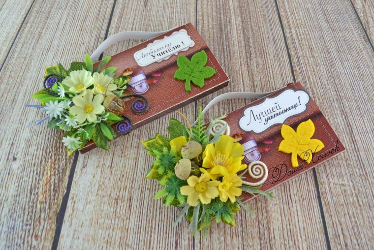 Букет из чайных пакетиков