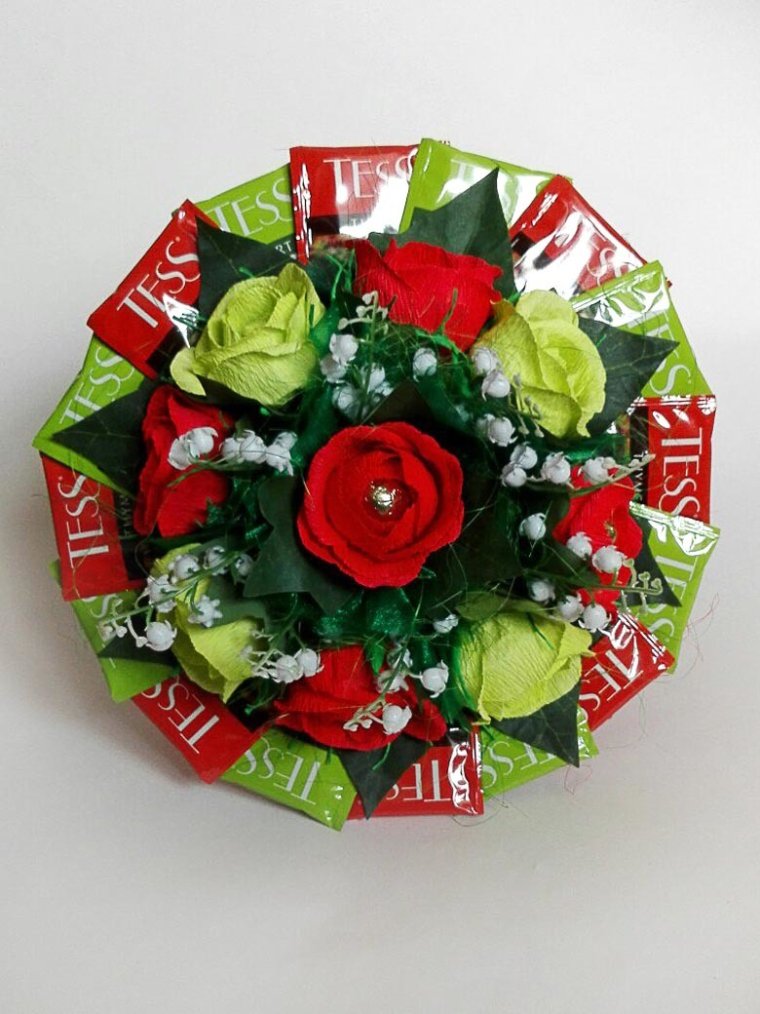 Букет из чая