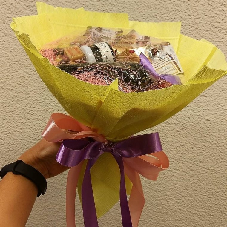 Чайный букет своими руками