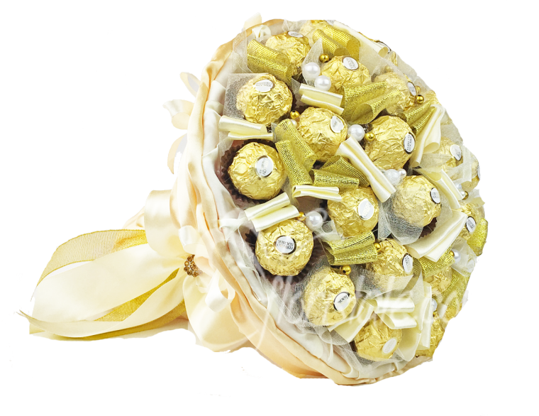 Красивая упаковка букета