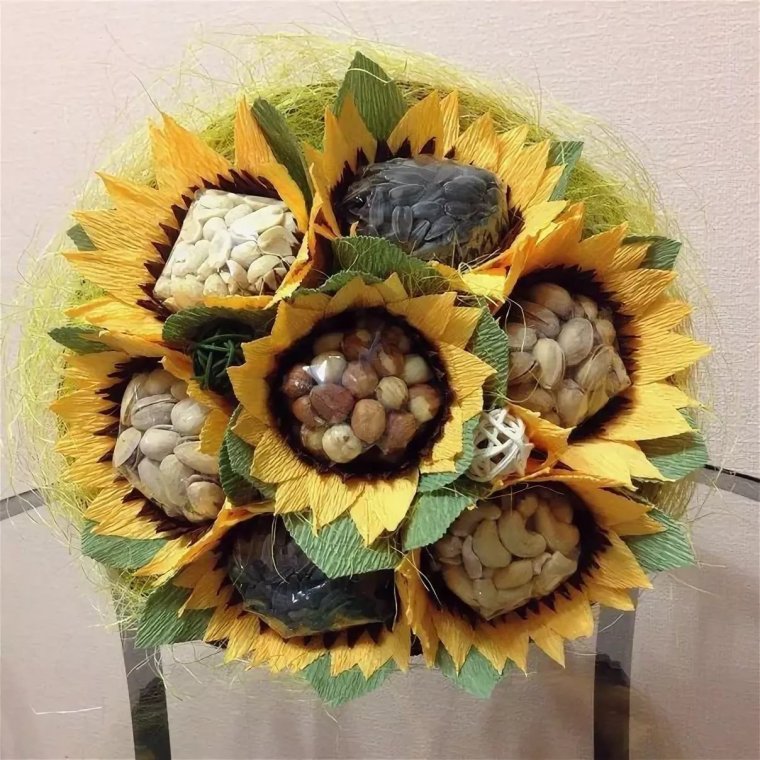 Чайно-конфетный букет